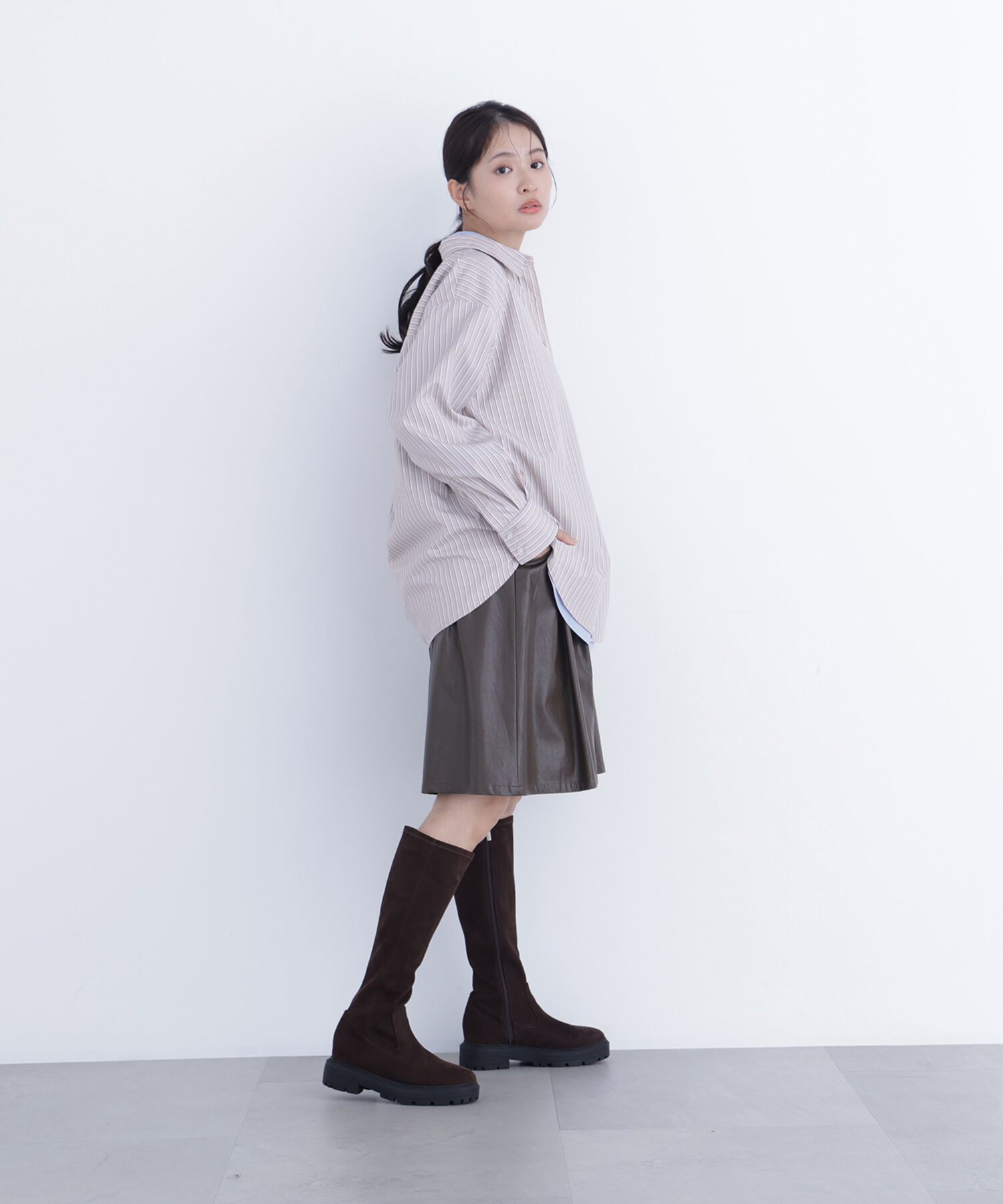  「〈N.〉ベーシックシャツ」|シャツ・ブラウス|