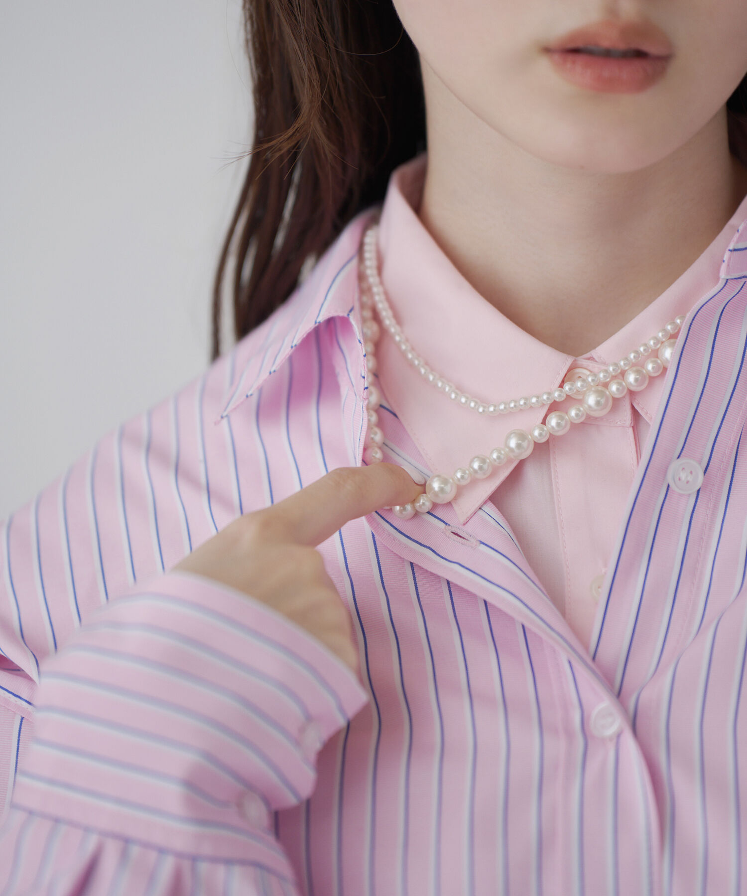  「〈N.〉ベーシックシャツ」|シャツ・ブラウス|ピンクストラ 2