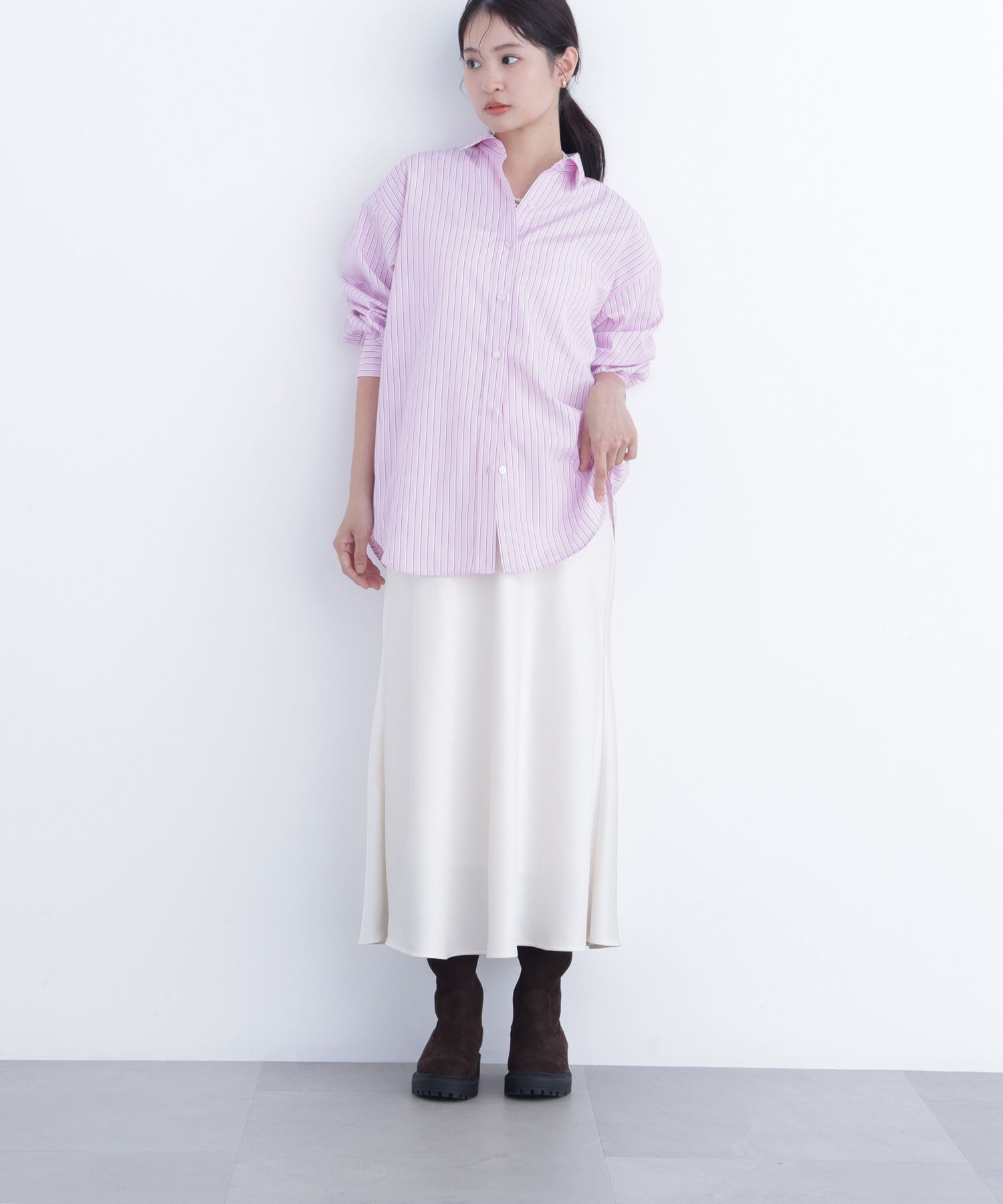  「〈N.〉ベーシックシャツ」|シャツ・ブラウス|