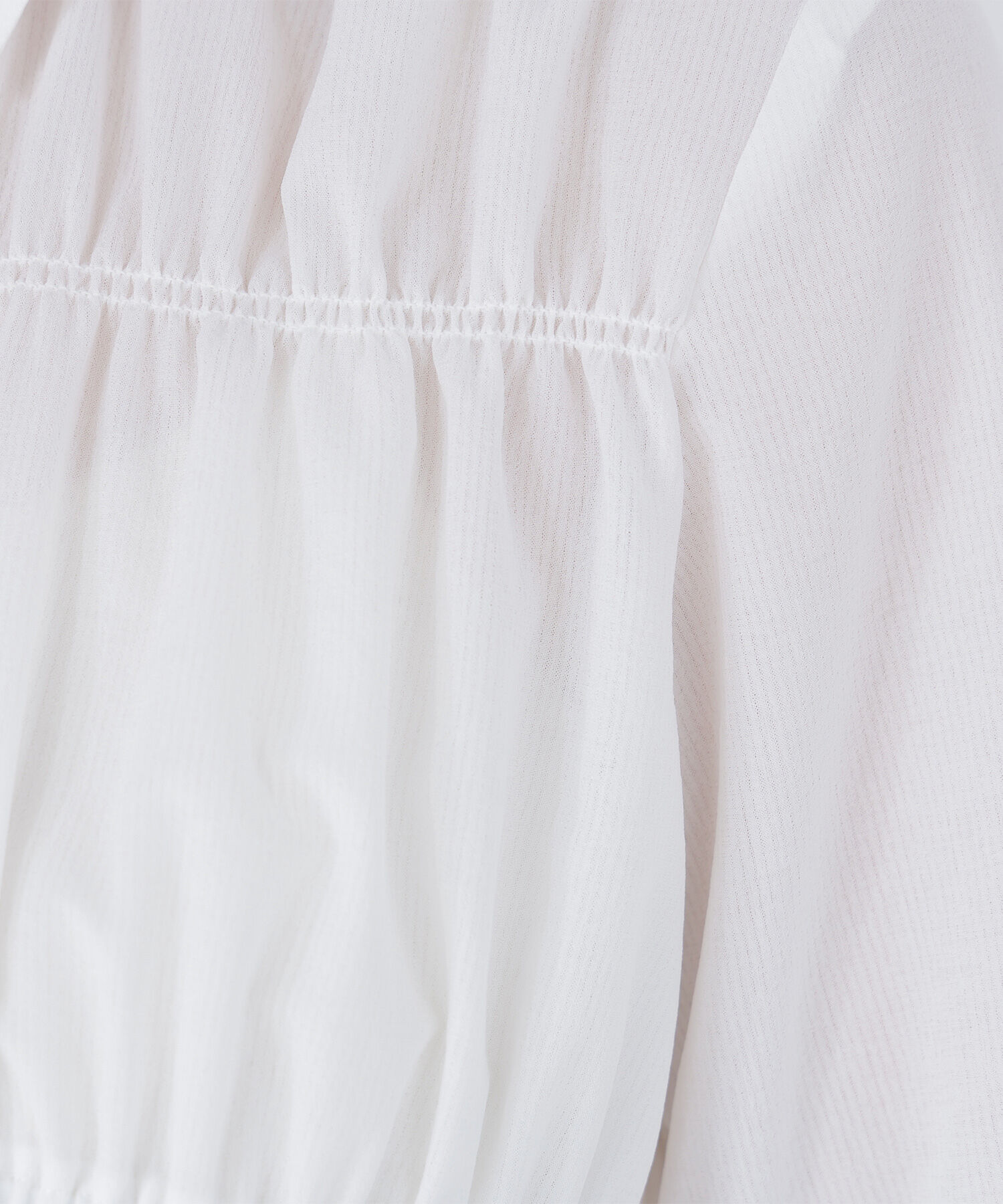  「シャーリングペプラムシャツ」|シャツ・ブラウス|