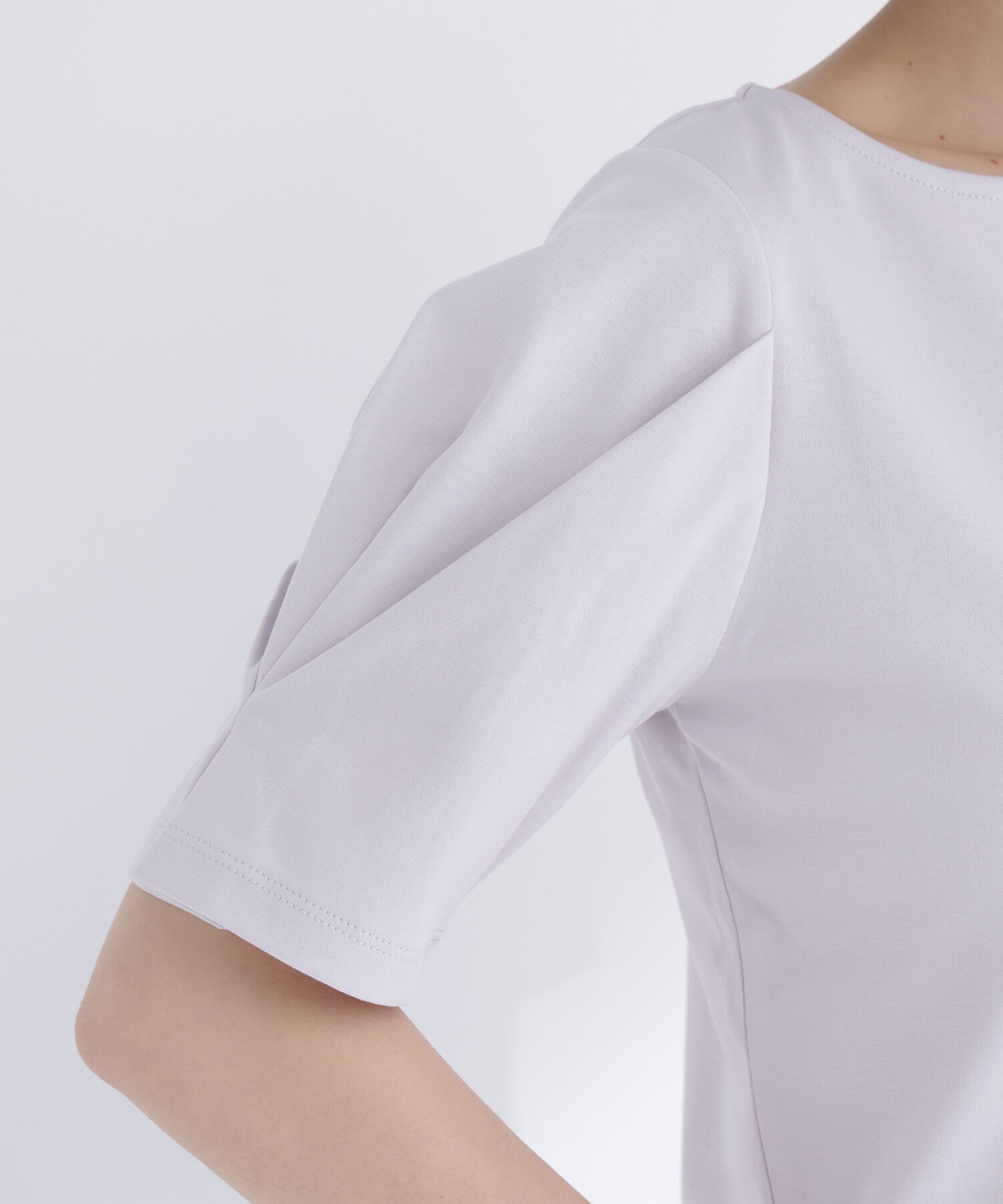  「ベーシックTシャツ フォルムスリーブ」|Tシャツ・カットソー|