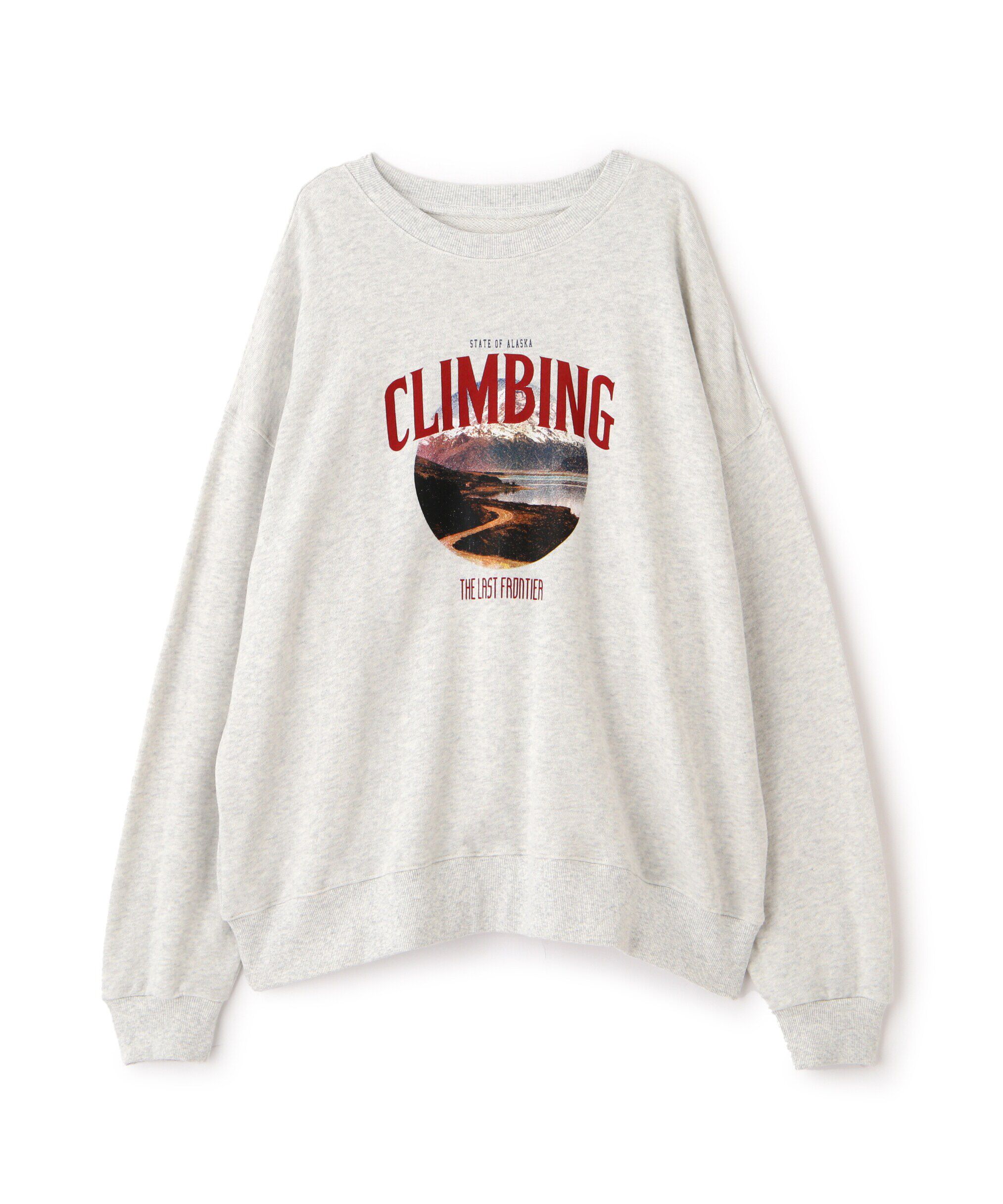  「マウンテンプリントビッグスウェット」|Tシャツ・カットソー|