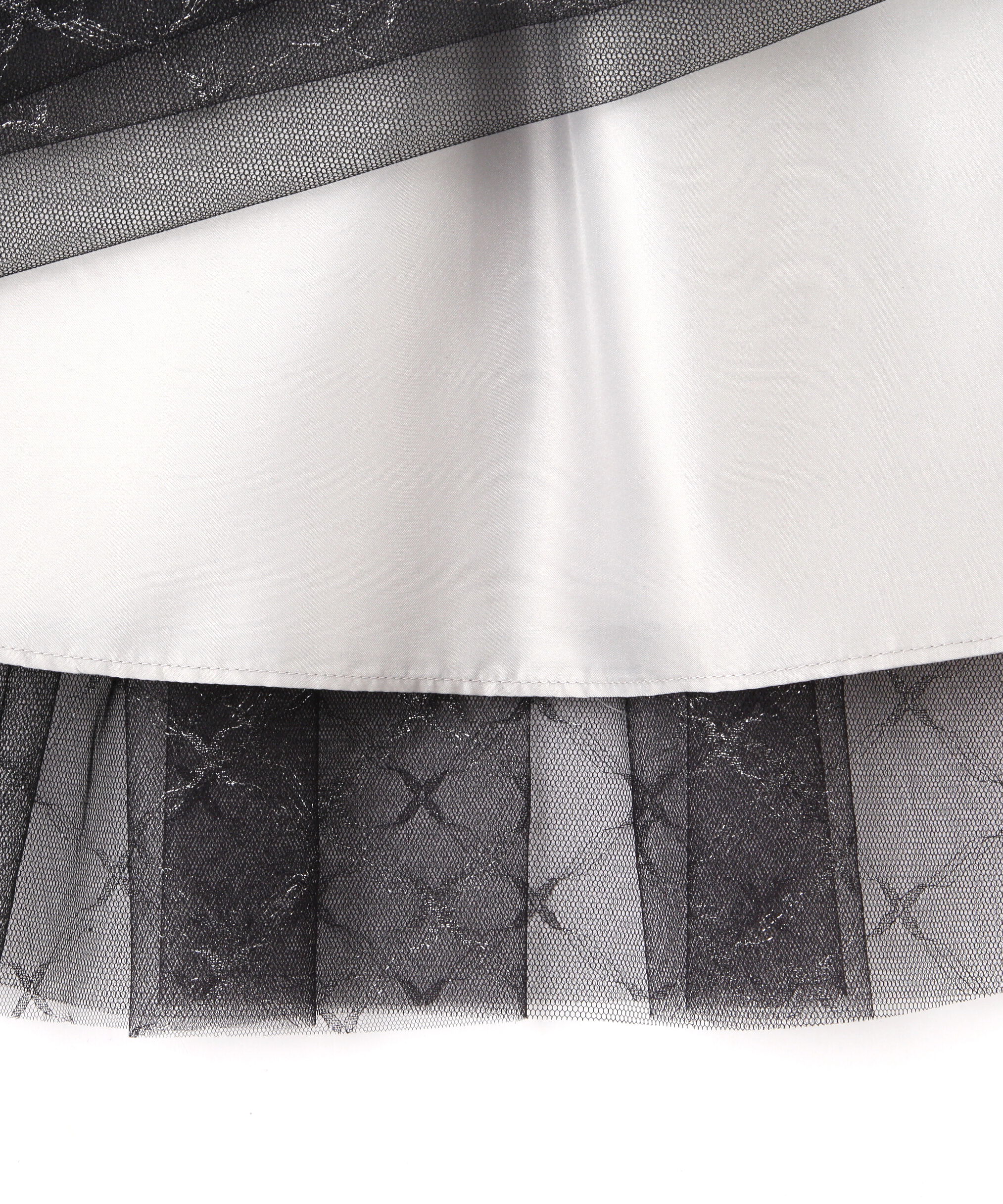  「ラメチュールティアードスカート」|スカート|