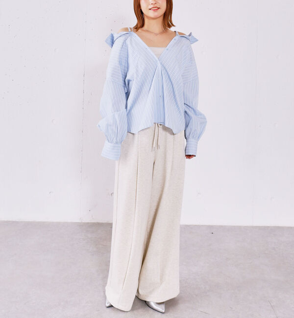 archives「センタータックワイドスウェットパンツ」|その他|