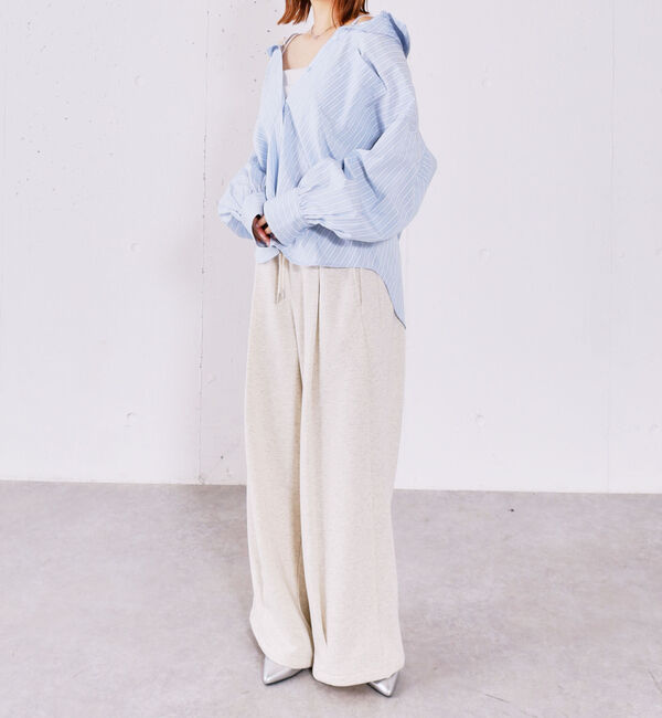 archives「センタータックワイドスウェットパンツ」|その他|