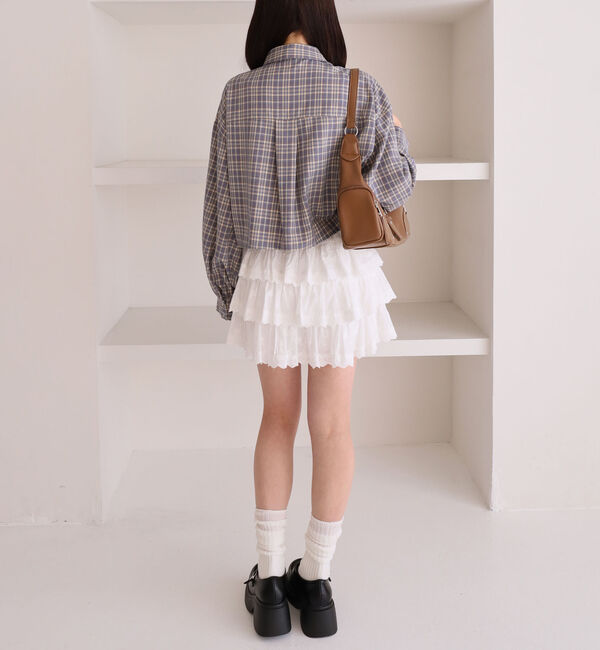 archives「コットンレースフリルミニＳＫ」|スカート|