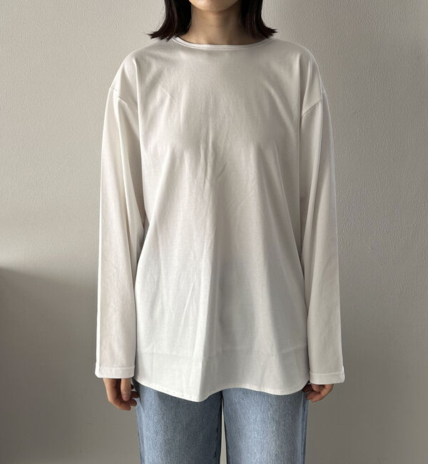 Doux archives「ＵＳコットンロンＴｅｅレイヤードスウェット」|カーディガン|