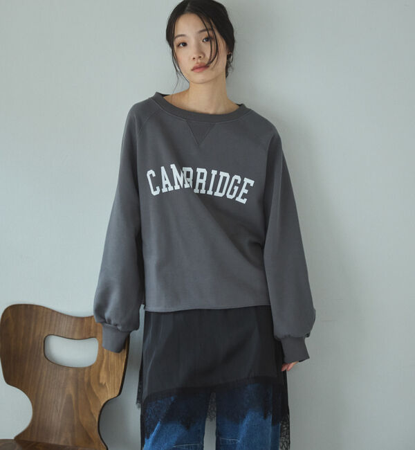 Doux archives「カレッジロゴスウェット」|Tシャツ・カットソー|