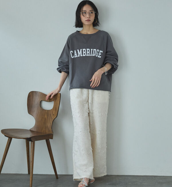 Doux archives「カレッジロゴスウェット」|Tシャツ・カットソー|