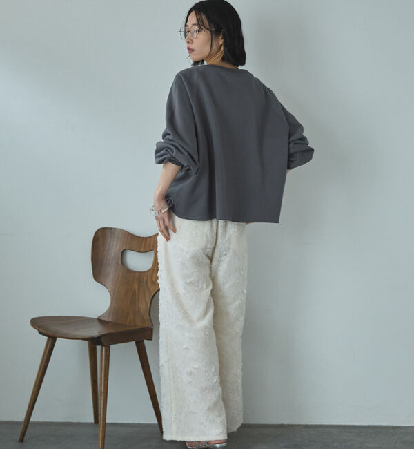 Doux archives「カレッジロゴスウェット」|Tシャツ・カットソー|