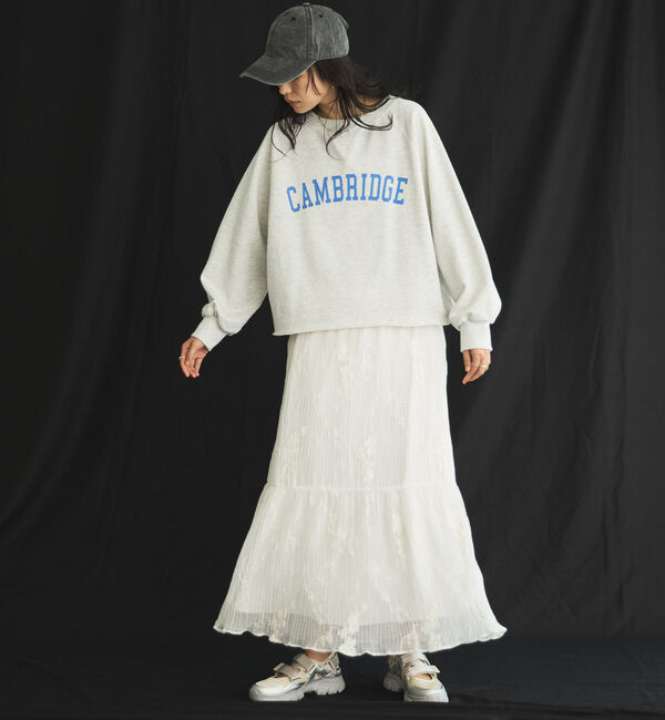 Doux archives「カレッジロゴスウェット」|Tシャツ・カットソー|