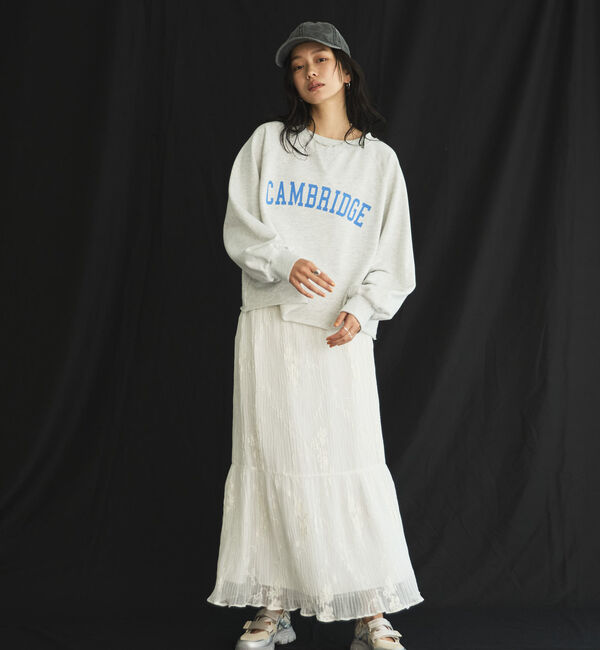 Doux archives「カレッジロゴスウェット」|Tシャツ・カットソー|