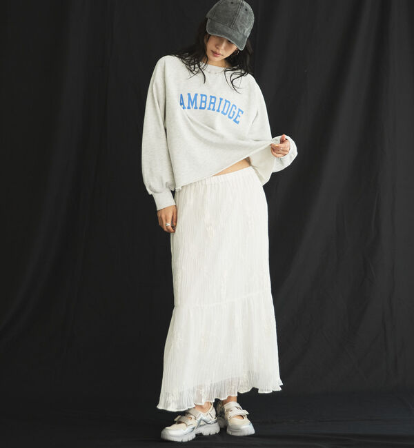 Doux archives「カレッジロゴスウェット」|Tシャツ・カットソー|