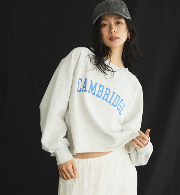 Doux archives「カレッジロゴスウェット」|Tシャツ・カットソー|