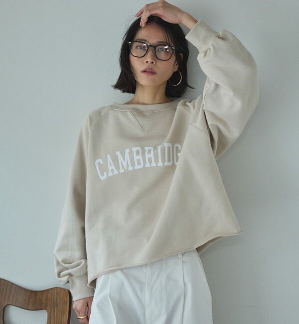 Doux archives「カレッジロゴスウェット」|Tシャツ・カットソー|