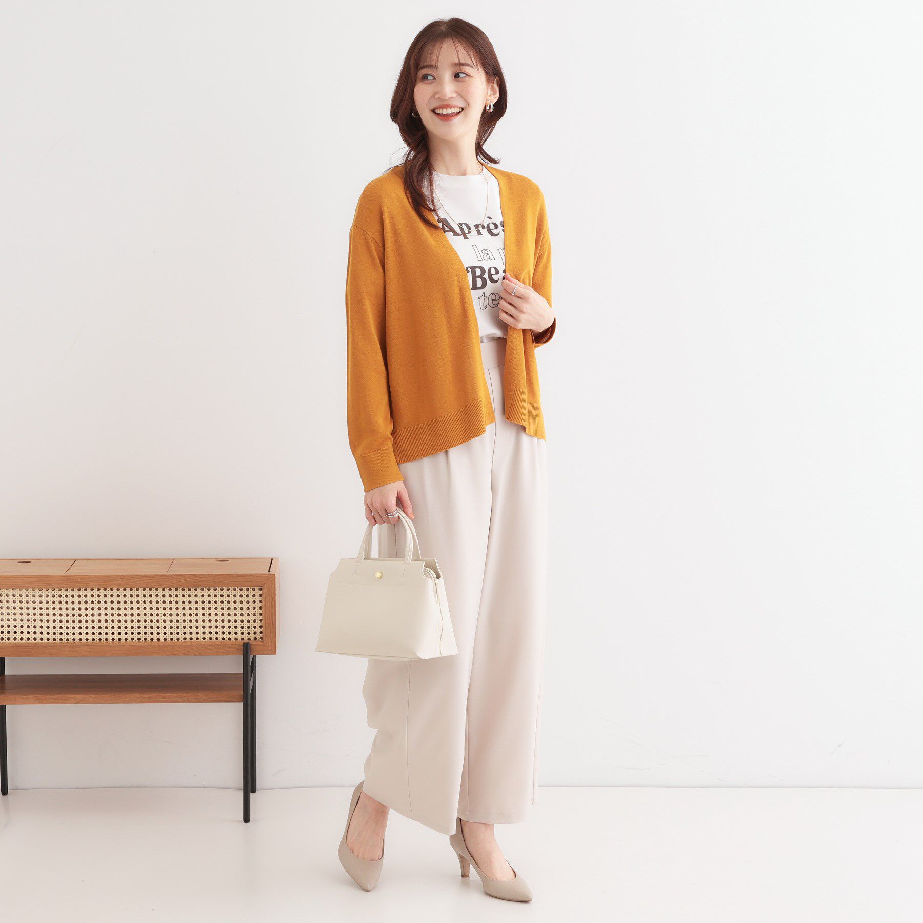 SHOO･LA･RUE「【洗える/UV】明日も着たくなる ニットカーディガン」|カーディガン|