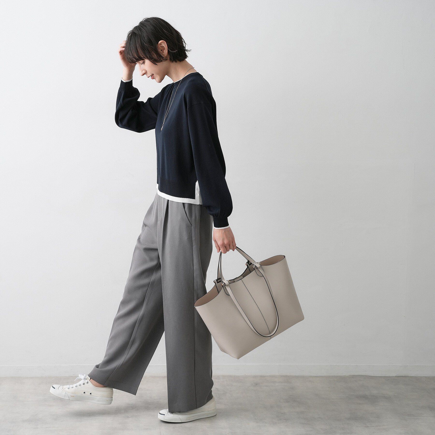 Dessin「【A4収納可/2WAY】横長トートバッグ」|トートバッグ|