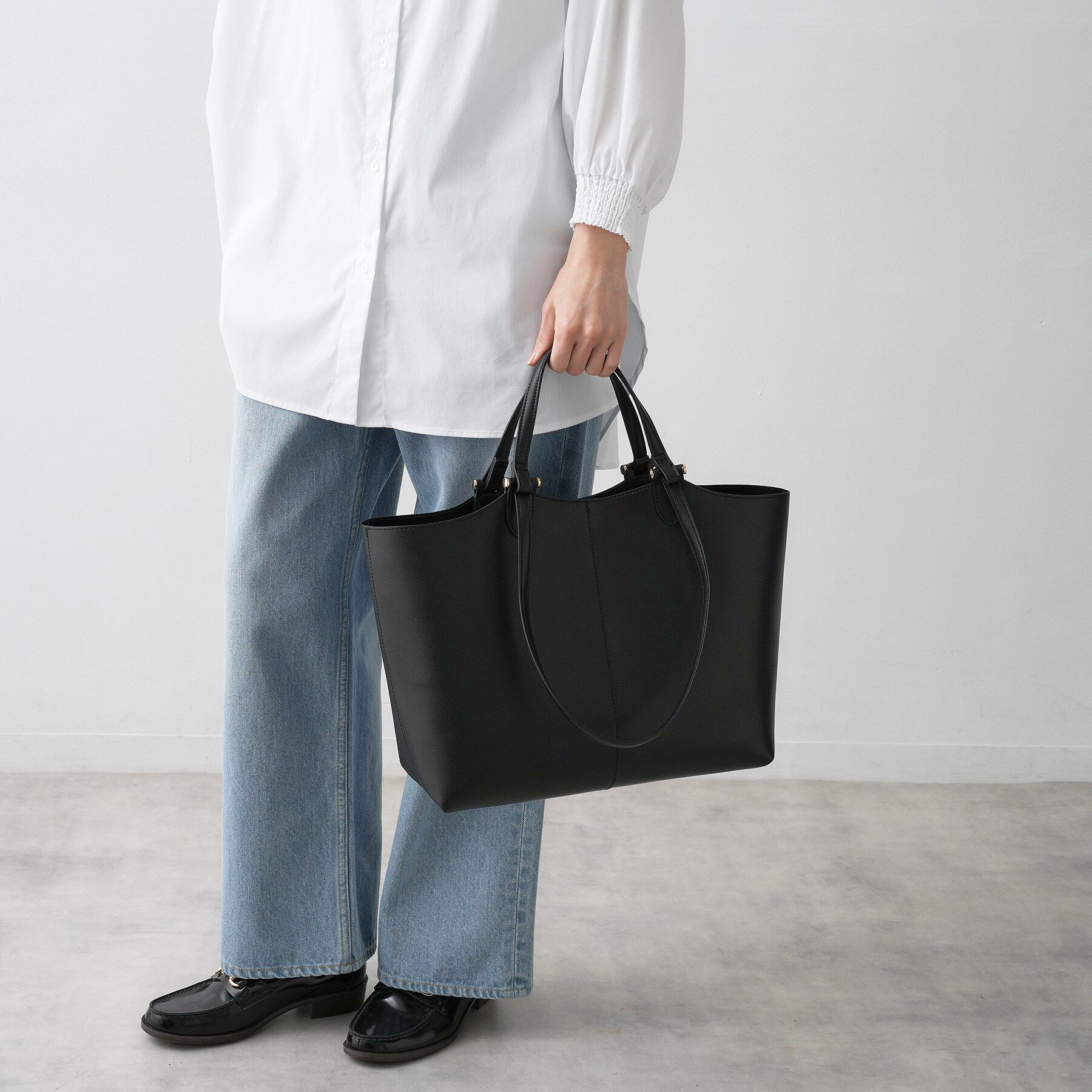 Dessin「【A4収納可/2WAY】横長トートバッグ」|トートバッグ|