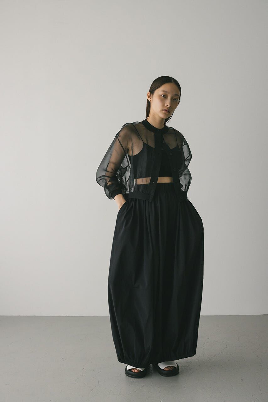 STYLEMIXER「シアーコンビネーションカーディガン」|カーディガン|