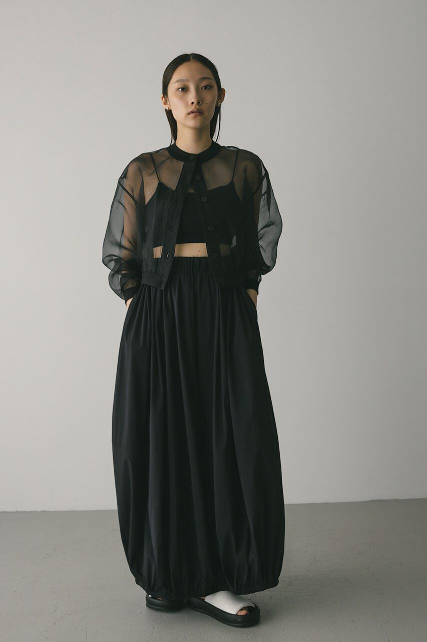 STYLEMIXER「シアーコンビネーションカーディガン」|カーディガン|