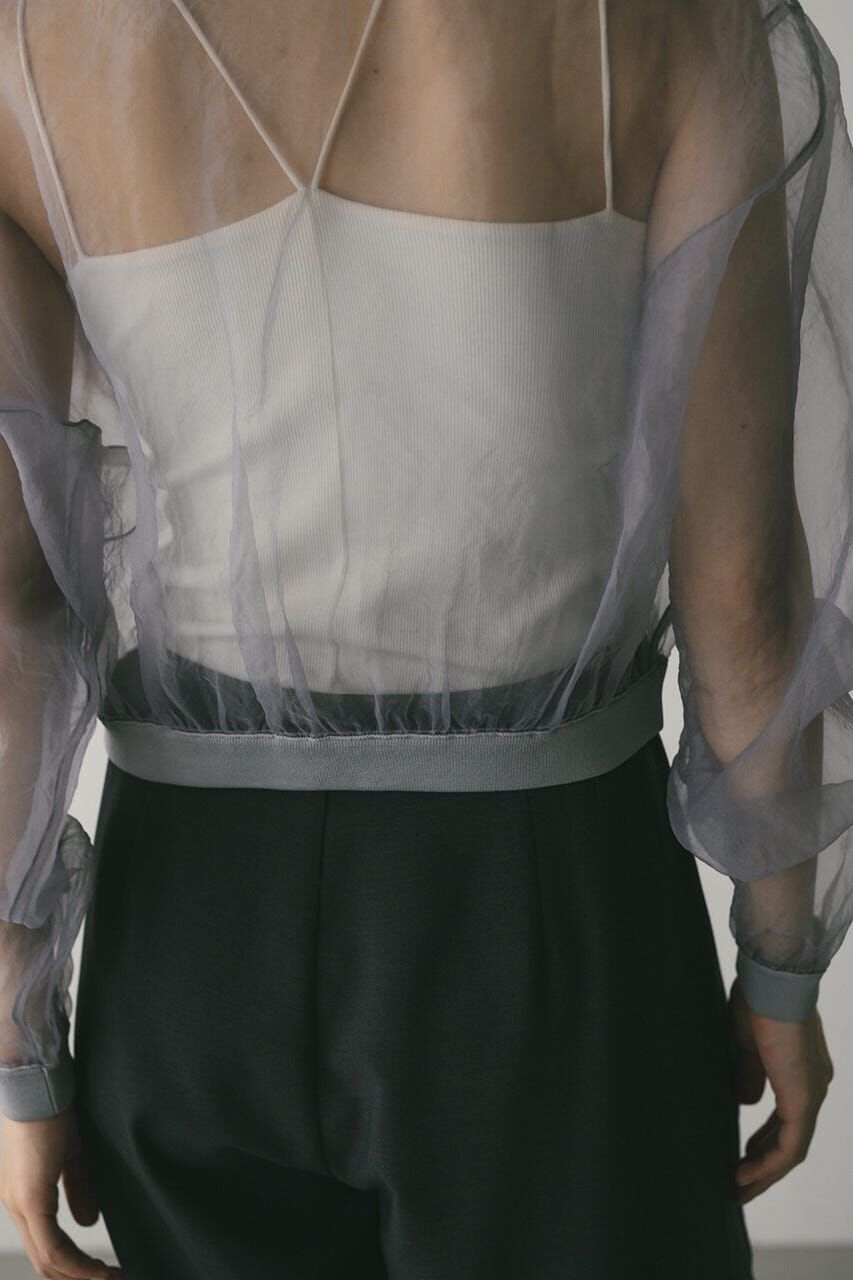 STYLEMIXER「シアーコンビネーションカーディガン」|カーディガン|