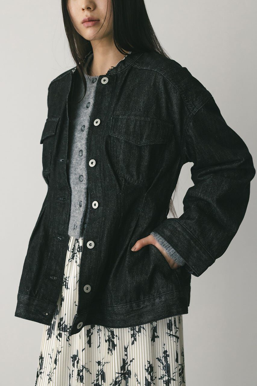 STYLEMIXER「ペプラムデニムジャケット」|デニムジャケット|