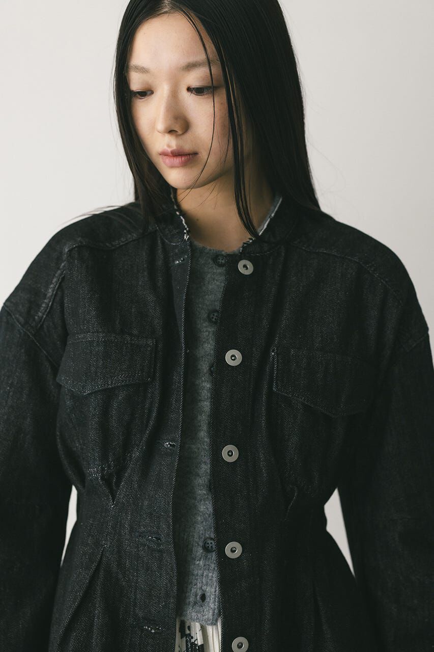 STYLEMIXER「ペプラムデニムジャケット」|デニムジャケット|