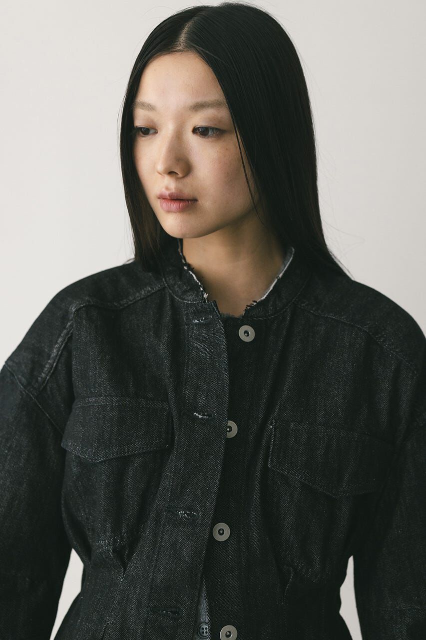 STYLEMIXER「ペプラムデニムジャケット」|デニムジャケット|