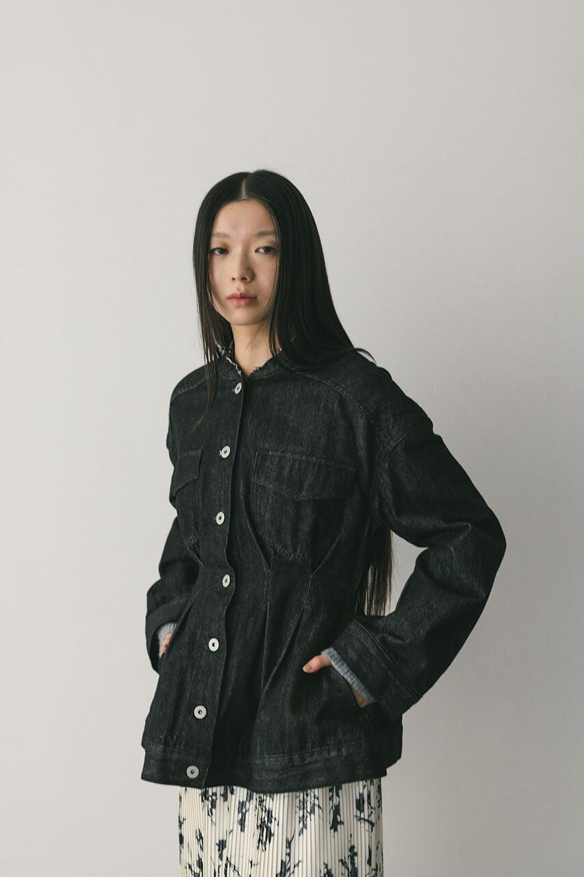 STYLEMIXER「ペプラムデニムジャケット」|デニムジャケット|