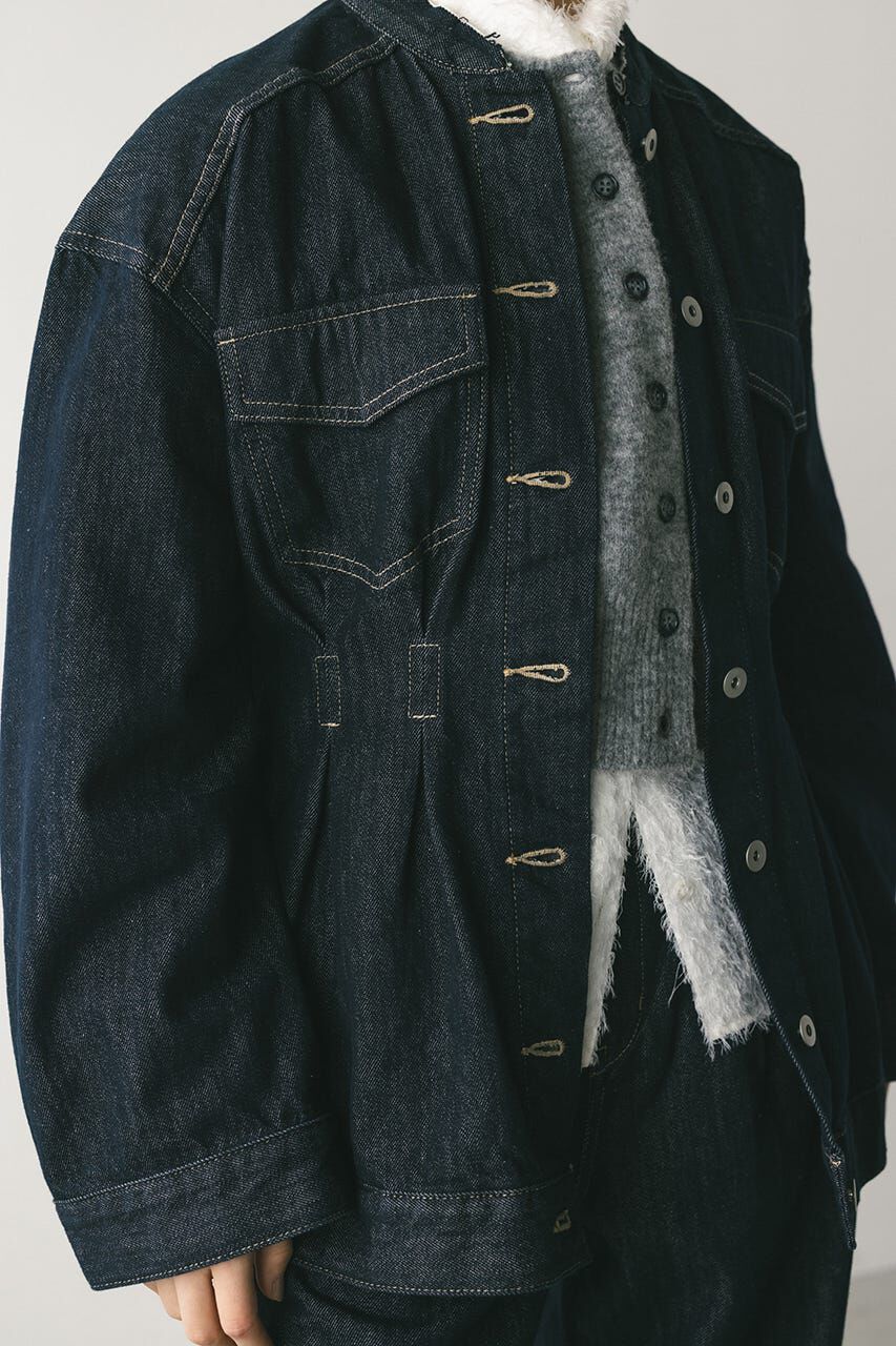 STYLEMIXER「ペプラムデニムジャケット」|デニムジャケット|