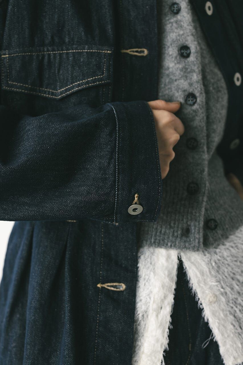 STYLEMIXER「ペプラムデニムジャケット」|デニムジャケット|