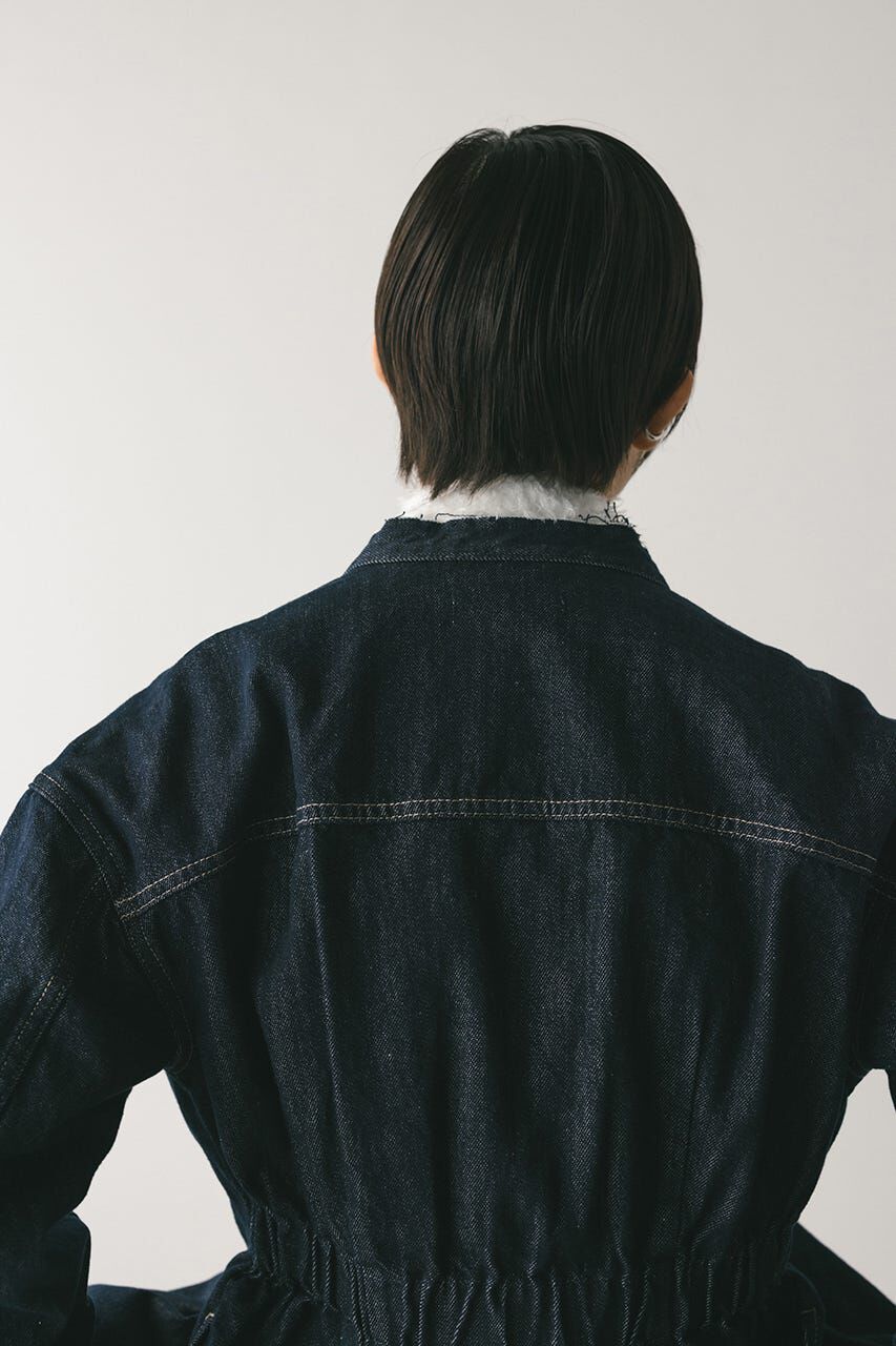 STYLEMIXER「ペプラムデニムジャケット」|デニムジャケット|
