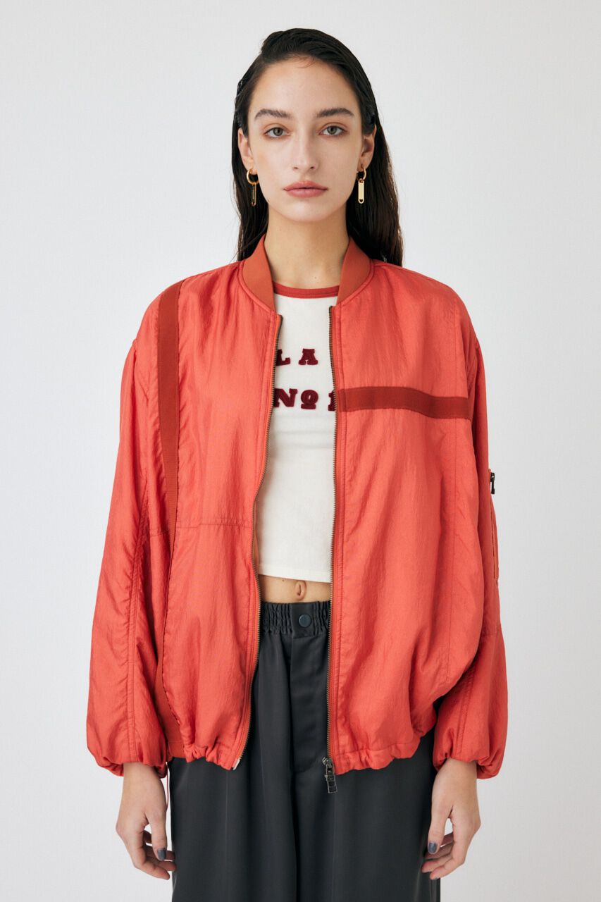 MOUSSY「BOMBER LIGHT ジャケット」|ブルゾン・スタジャン|