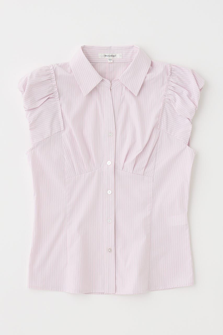 MOUSSY「PIN STRIPE FIT シャツ」|シャツ・ブラウス|