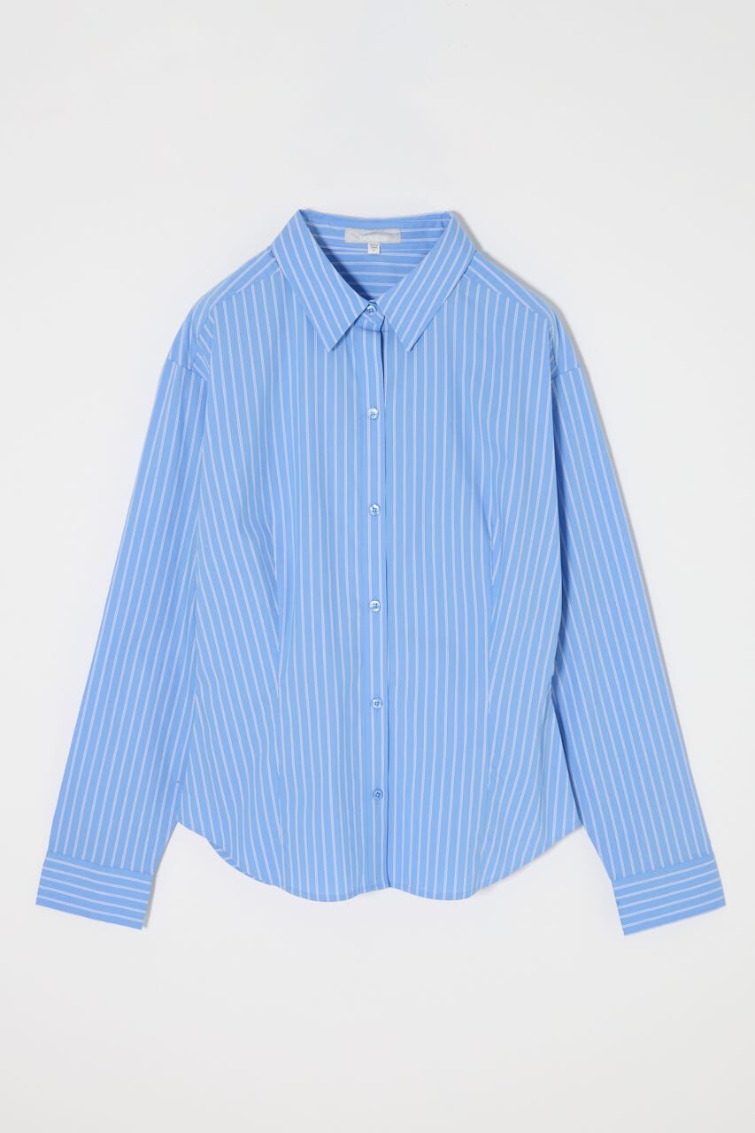 MOUSSY「OVER SHOULDER FIT シャツ」|シャツ・ブラウス|BLU