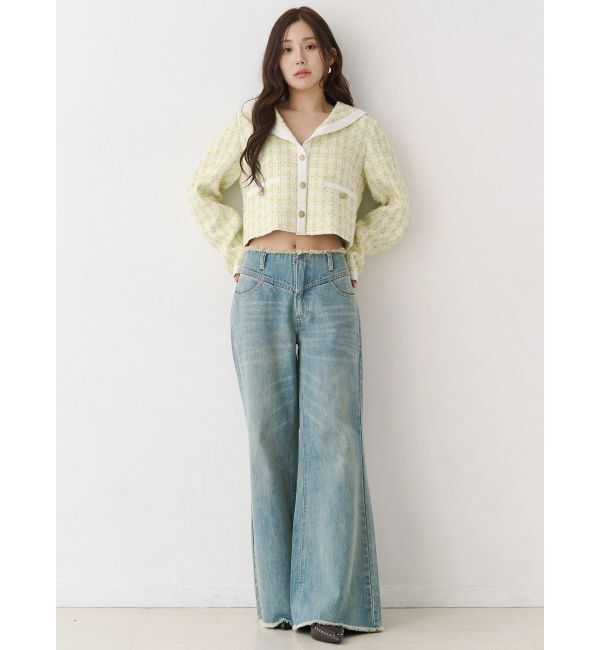 CALNAMUR「セーラーツイードジャケット」|その他|