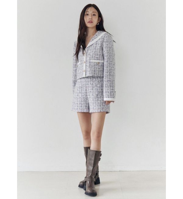 CALNAMUR「セーラーツイードジャケット」|その他|