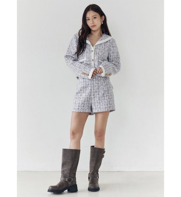 CALNAMUR「セーラーツイードジャケット」|その他|