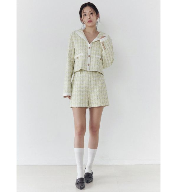 CALNAMUR「セーラーツイードジャケット」|その他|