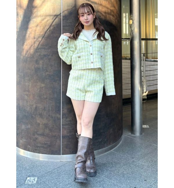 CALNAMUR「セーラーツイードジャケット」|その他|