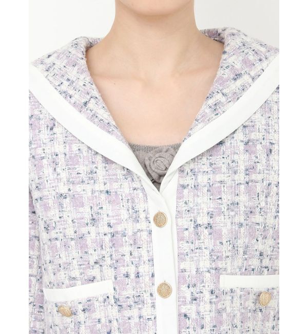 CALNAMUR「セーラーツイードジャケット」|その他|