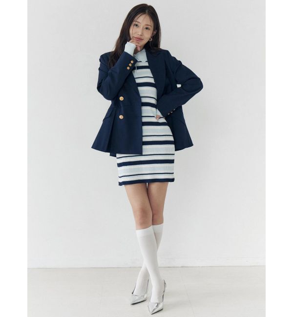 CALNAMUR「ダブルブレストペプラムジャケット」|その他|