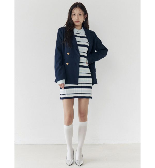 CALNAMUR「ダブルブレストペプラムジャケット」|その他|