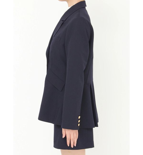 CALNAMUR「ダブルブレストペプラムジャケット」|その他|