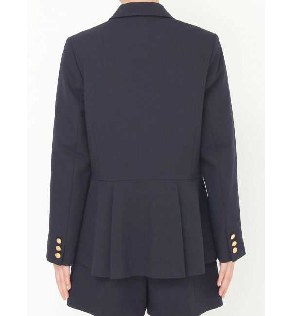 CALNAMUR「ダブルブレストペプラムジャケット」|その他|