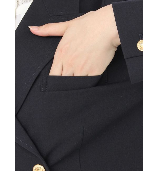 CALNAMUR「ダブルブレストペプラムジャケット」|その他|