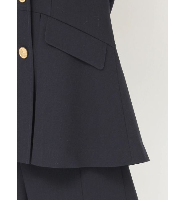 CALNAMUR「ダブルブレストペプラムジャケット」|その他|