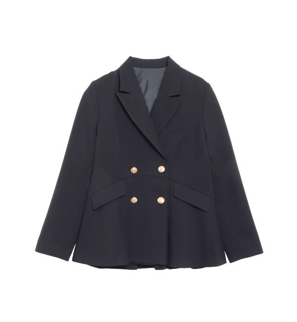 CALNAMUR「ダブルブレストペプラムジャケット」|その他|