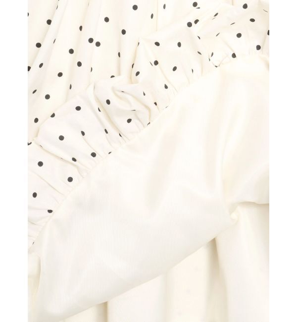 CALNAMUR「ドッキングバルーンミニワンピース」|ワンピース|