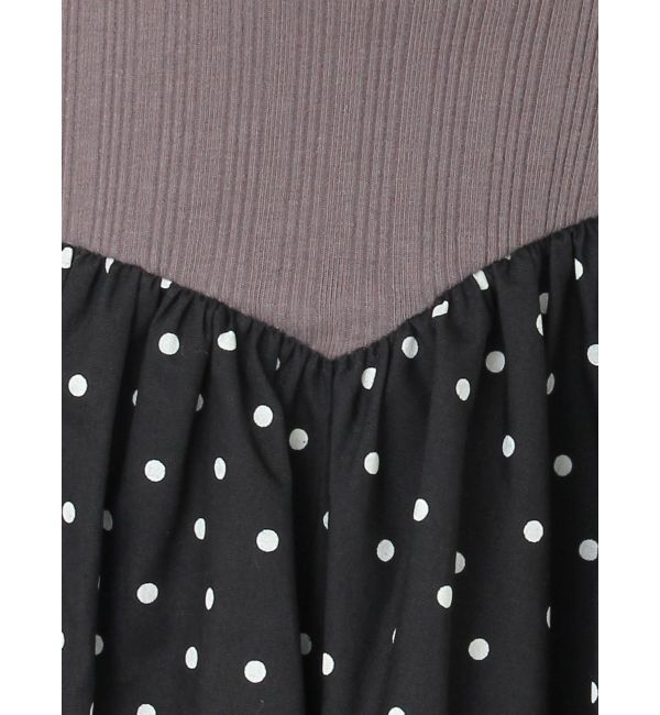 CALNAMUR「ドッキングバルーンミニワンピース」|ワンピース|